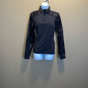 5.11 Tactical Krystal Raptor Typhoon Half Zip Pullover Medium EUC Black Gray